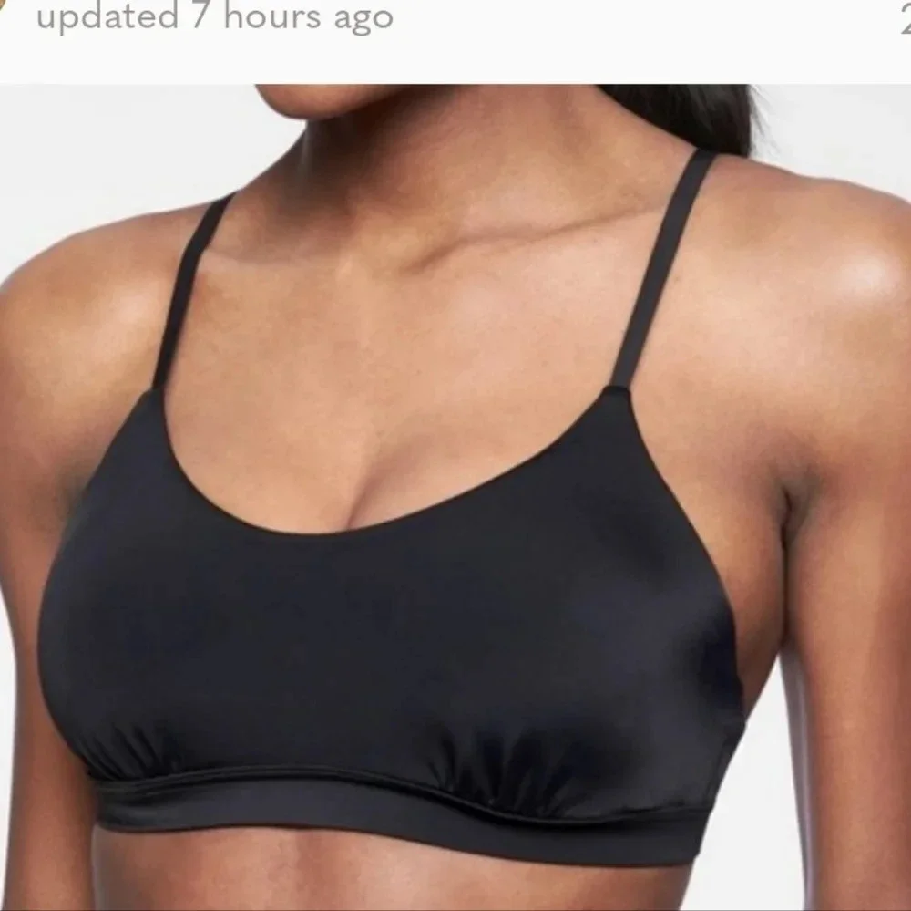 40D/40DD Athleta Summerland‎ Everyday Bikini Top Black